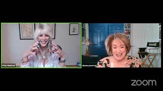 Donna Pescow Live On Game Changers with Vicki Abelson