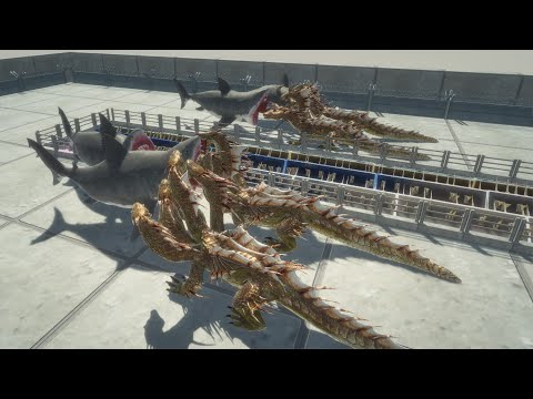 4 VS 4 SHREDDER ARENA - ANIMAL REVOLT BATTLE SIMULATOR