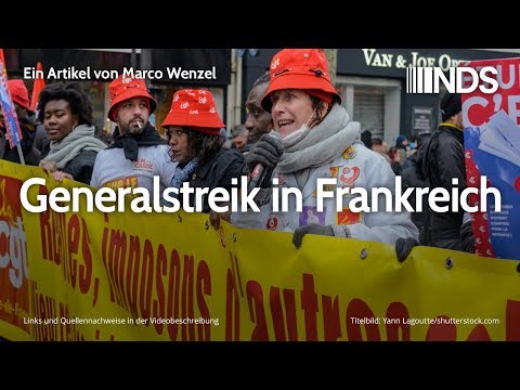 Generalstreik in Frankreich | Marco Wenzel  | NachDenkSeiten-Podcast | 06.12.2019