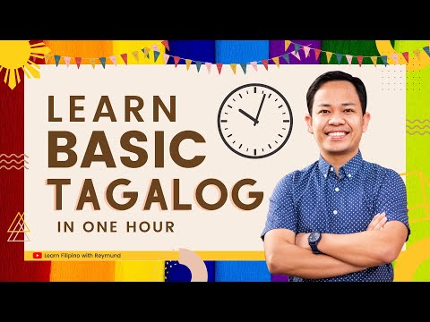 Learn Basic Tagalog in an Hour || LEARN TAGALOG