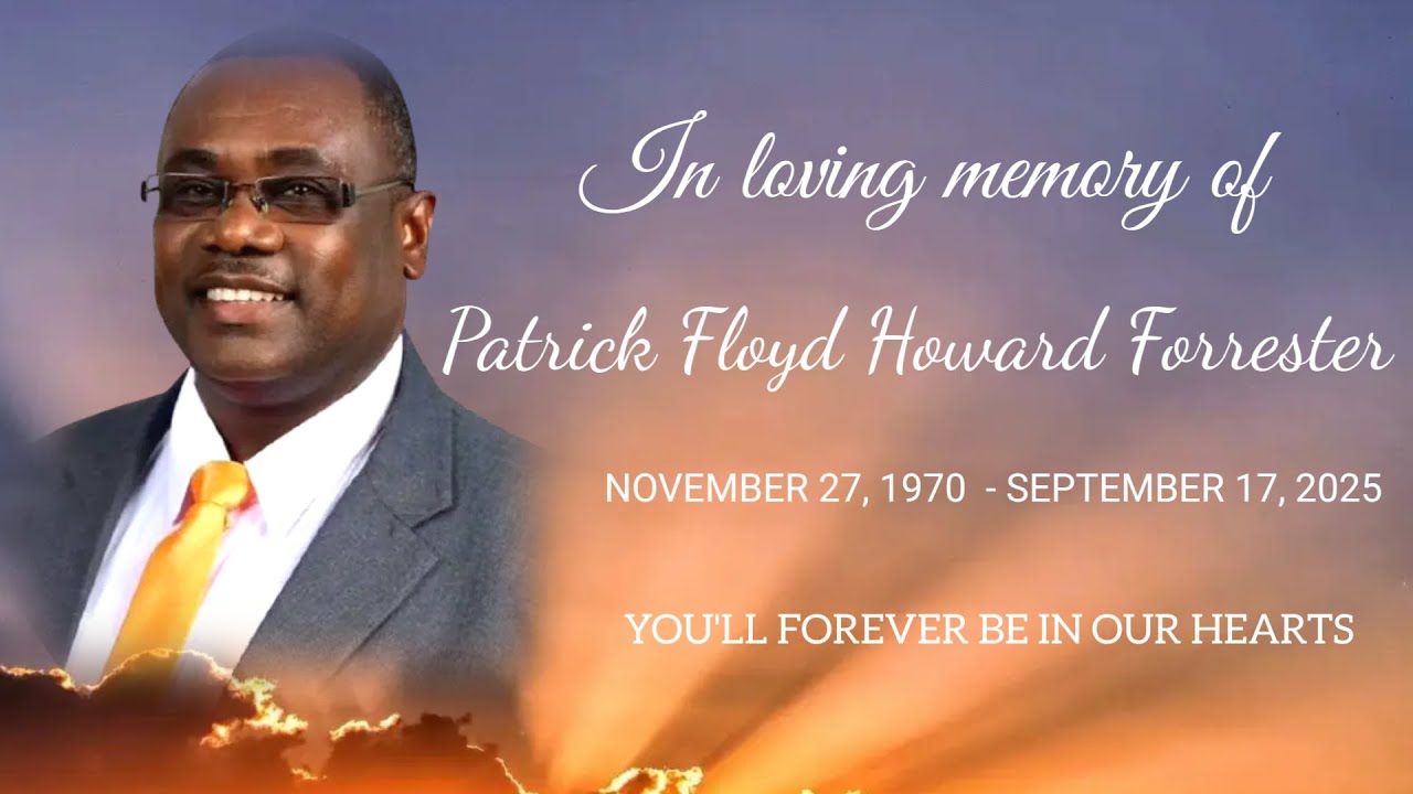 Funeral Service For The Late: Patrick Floyd Howard Forrester