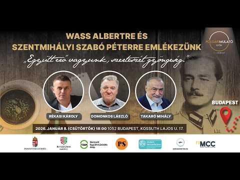 Irodalmi emlékest Wass Albert és Szentmihályi Szabó Péter tiszteletére