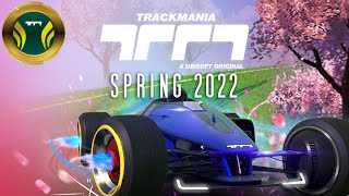 Trackmania Spring 2022 - Toutes les Médailles Auteur (sauf la 24) à J+1 par Maxyoo28