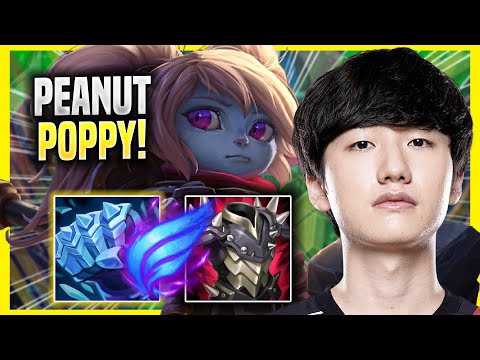 LEARN HOW TO PLAY POPPY JUNGLE LIKE A PRO! - GEN Peanut Plays Poppy JUNGLE vs Diana! | Season 2022