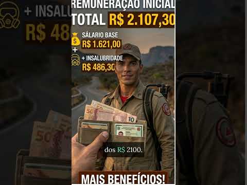 280 Vagas para Brigadista Florestal CBMMG  #concursospúblicos #shorts  #minasgerais #jovem