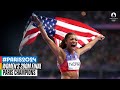 Women S 200m Final Paris Champions