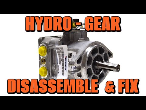 Hydro gear - Disassemble & Fix Yourself !! - Whats Inside?