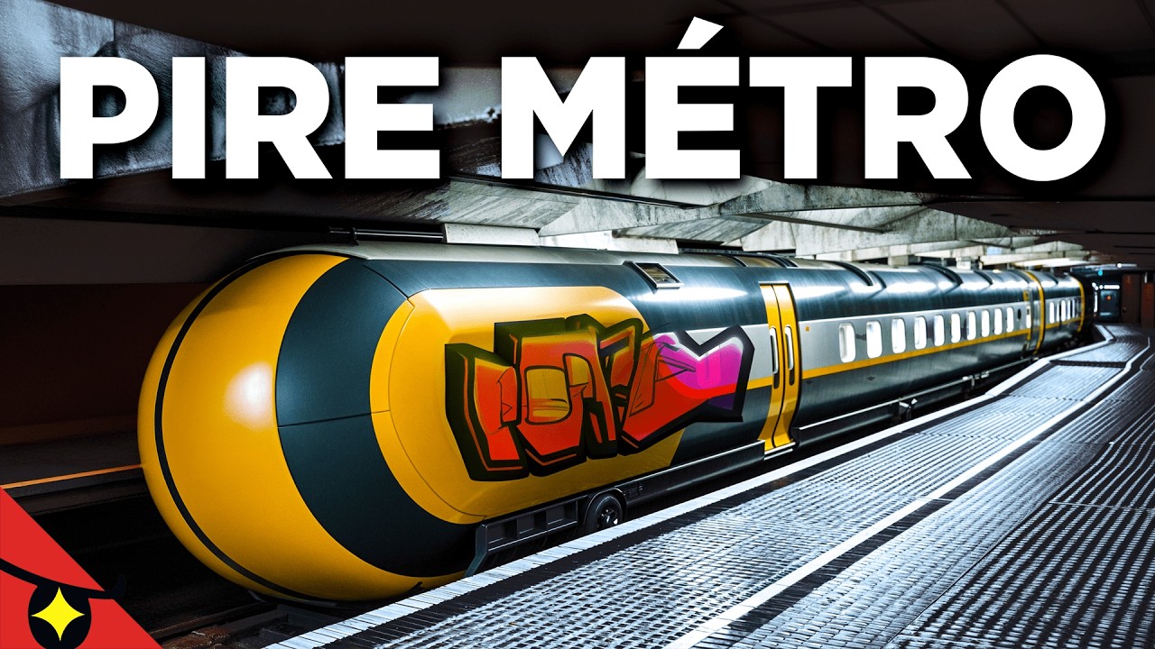 Les PIRES MÉTROS du monde ! 🚅❌