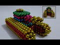 How To Make Little Tank With Magnetic Balls Magnetic Design Magnetic Game Hand Craft