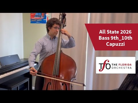 All State 2026 Double Bass Concerto - Movement 1 by Antonio Capuzzi