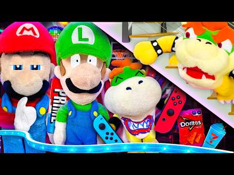 Crazy Mario Bros: The Secret Gaming Room!