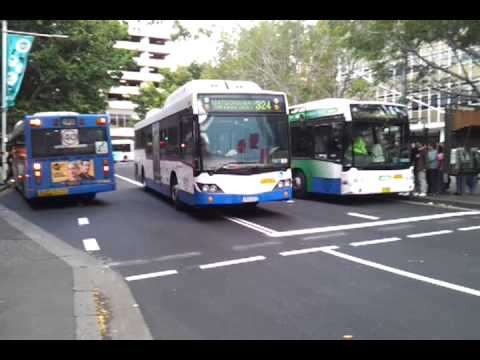 Sydney buses in Circular Quay