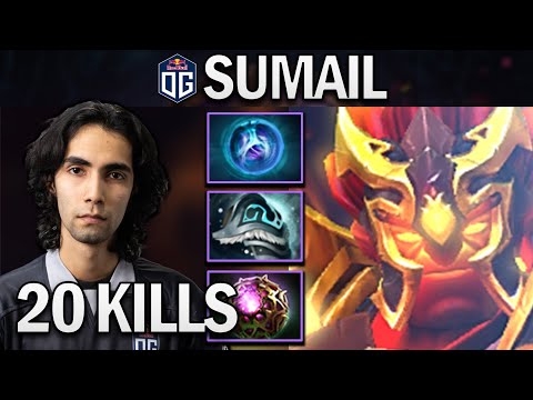 OG.SUMAIL EMBER SPIRIT WITH 20 KILLS - DOTA 2 7.27 GAMEPLAY