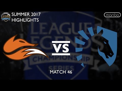 FOX vs TL All Games Highlights NA LCS Summer 2017 Echo Fox vs Team Liquid LoL eSports