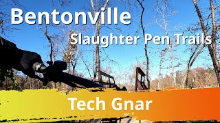 Tech Gnar MTB Trail, Slaughter Pen, Bentonville, Arkansas
