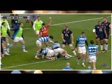 England vs Argentina | Rugby Union | Autumn Internationals | HD Higlights