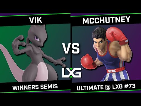 Vik (Mewtwo) vs McChutney (Little Mac) - Smash Ultimate @ LXG 73