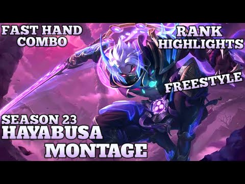 HAYABUSA MONTAGE | FASTHAND FREESTYLE | PERFECT COMBO | RANK HIGHLIGHTS | SEASON 23