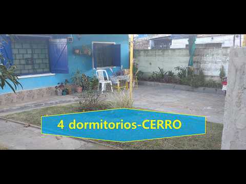 2026. ALQUILER DE CASAS CON 4 DORMITORIOS, LA PALOMA, CERRO, MONTEVIDEO.