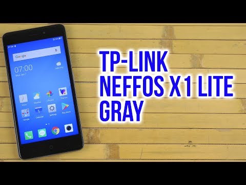 Распаковка TP-Link Neffos X1 Lite Gray