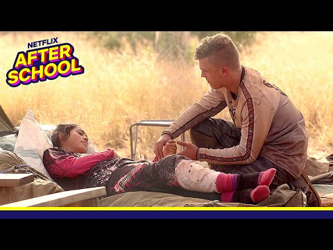 Dangerous Desert Teamwork 🤕 Maverix | Netflix After School