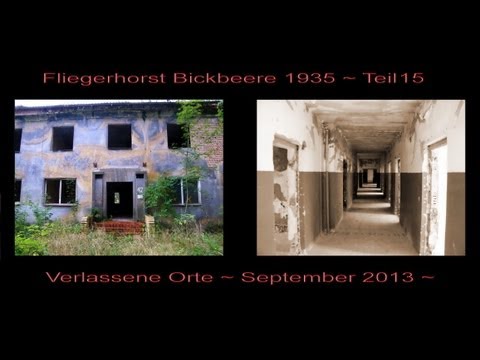 WW2 Fliegerhorst Bickbeere - 357 ОШАП/485 ОБВП - Brandis - Teil 15 ~ Lost Places 32 ~ 01.09.2013