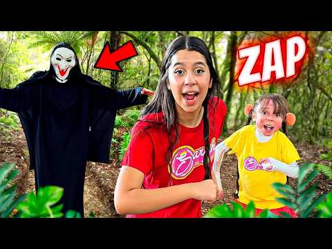 SARAH E ELOAH ENCONTRAM O ZAP NA FLORESTA ! Olha no que deu !