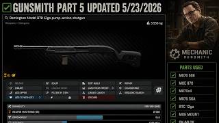 UPDATED! Gunsmith Part 5 Escape from Tarkov Task (5/23/2026)