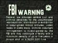 FBI Warning Video Treasures Logo 1987 1998 Closing