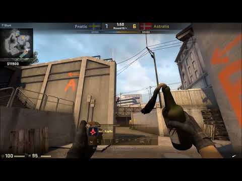 POV - Xyp9x (Astralis)(23-11) vs fnatic / overpass / ESL Pro League Season 7 Europe