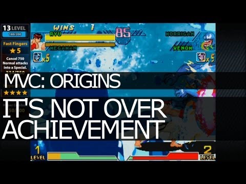 Marvel vs Capcom: Origins - It's Not Over Achievement