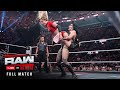 FULL MATCH Liv Morgan Vs Rhea Ripley Women S World Title Match Raw On Netlflix Premiere