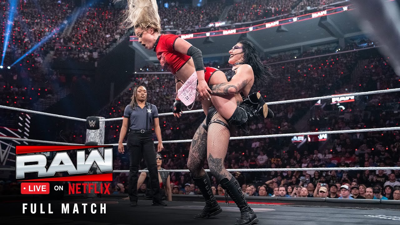 FULL MATCH: Liv Morgan vs. Rhea Ripley | Women’s World Title Match: Raw on Netlflix premiere