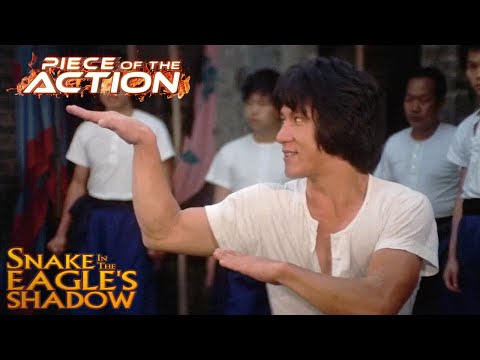 Snake In The Eagle's Shadow | Chien (Jackie Chan) Fights To Defend His Master