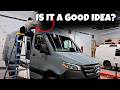 I M So Nervous First Hole In The Van Installing A Roof Vent