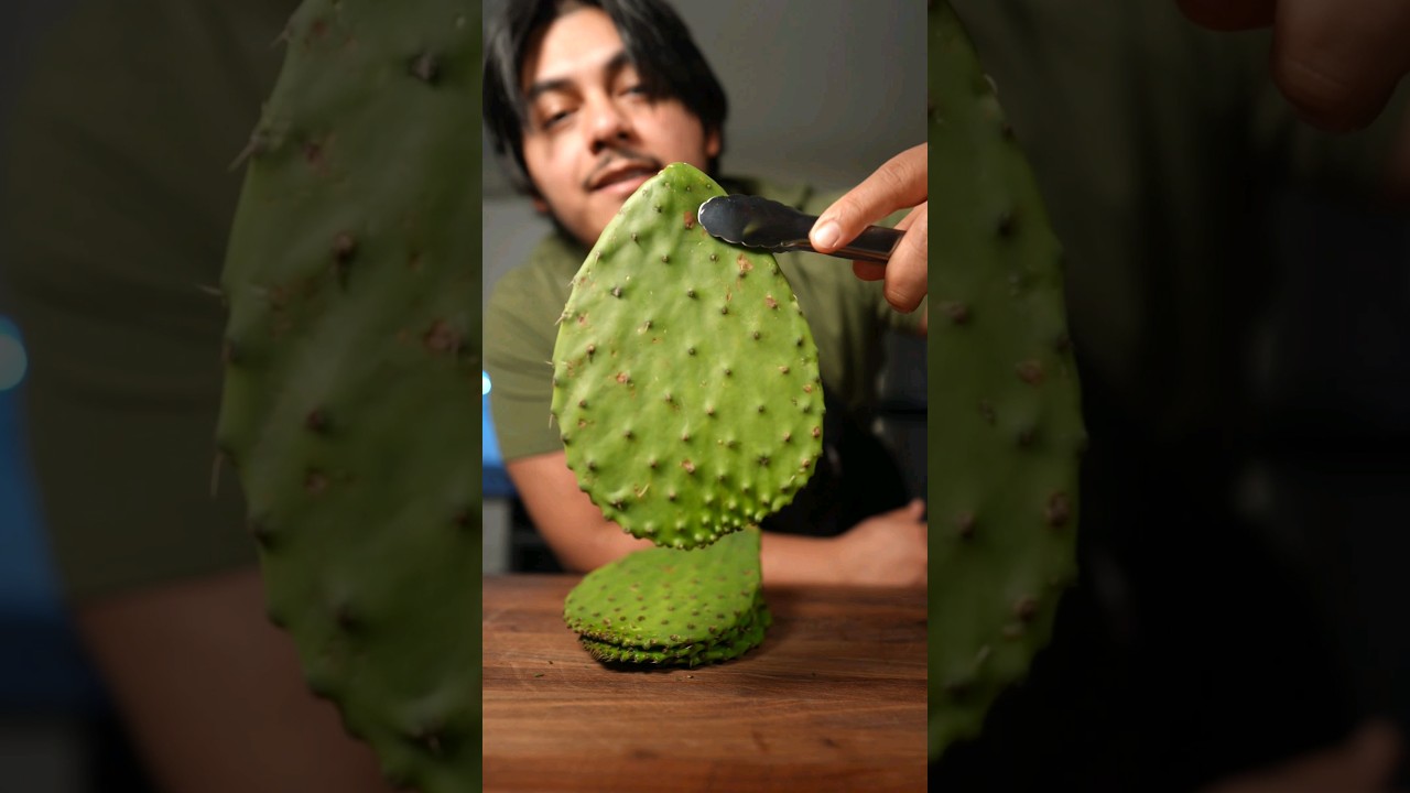 Cactus turned into delicious breakfast. #cactus #nopales #food