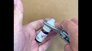 How to Easily Unscrew a Child-Proof Cap of Firefly Lamp Oil Dye