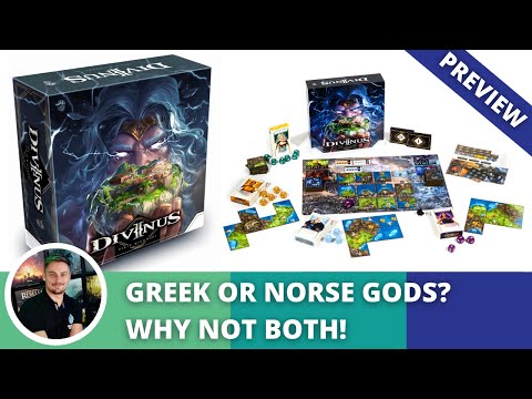 Divinus: Preview. Demigods in the clash between Greek and Norse pantheon.