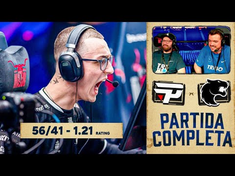 MD3 INSANA! PAIN vs FURIA - QUARTAS DE FINAL - PARTIDA COMPLETA COM GAULES - BLAST MAJOR AUSTIN 2025