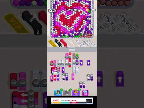 Bubble Bus: Parking Jam Puzzle Level 414