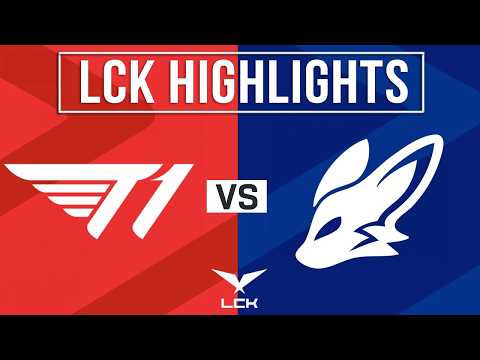T1 vs BFX Highlights ALL GAMES | LCK 2026 | T1 vs BNK FEARX