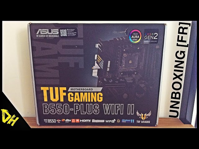 Vídeo relacionado con ASUS TUF Gaming B550-PLUS WiFi II - Placa Base ATX AMD B550 (Ryzen AM4) (PCIe 4.0, Dos M.2, VRM de 10 Fases, Wi-Fi 6, 2.5 GB Ethernet, SATA 6 Gbps, Thunderbolt 3 y Aura Sync RGB)