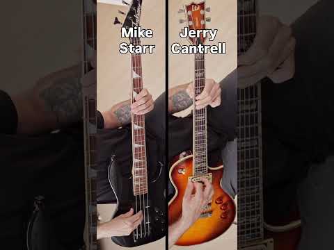 Mike Starr & Jerry Cantrell in Man In The Box - Alice In Chains