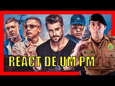 REACT DE UM PM - ILUSÃO "CRACOLÂNDIA" Alok, MC Hariel, MC Davi, MC Ryan SP, Salvador