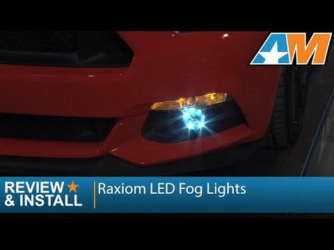 2015-2017 Mustang Raxiom LED Fog Lights - Smoked Review & Install