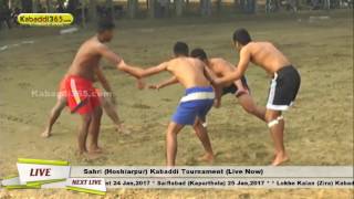Sahri (Hoshiarpur) Kabaddi Tournament 18 Jan 2017