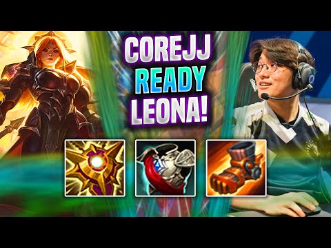COREJJ IS READY TO PLAY LEONA SUPPORT! -TL Corejj Plays Leona Support vs Zilean! | Season 2022