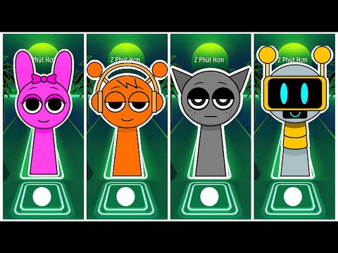 SPRUNKI Incredibox - Coffin Dance Song (COVER) Tiles hop step