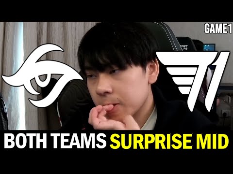 T1 vs SECRET - Surprise Mid vs Surprise Mid on the International 2022