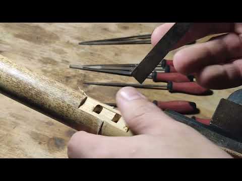 Crafting a Native American Style Flute